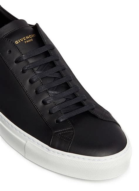 givenchy mens low top sneakers black|givenchy sneakers men black.